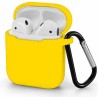 Θήκη Σιλικόνης για Apple Airpods 1/2 - Κίτρινο