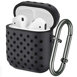 Θήκη Honeycomb για Apple Airpods 2 - Μαύρο