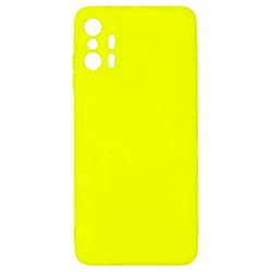 Θήκη σιλικόνης TPU Ultra Slim 0.3mm soft mat για Xiaomi 11T / 11T Pro - Κίτρινο