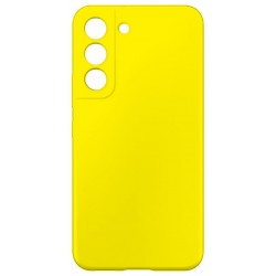 Θήκη σιλικόνης TPU Ultra Slim 0.3mm soft mat για Samsung Galaxy S22 - Κίτρινο