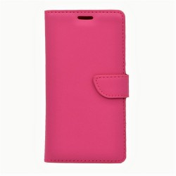 Θήκη flip με υποδοχή καρτών και δυνατότητα STAND για Apple iPhone 12 / 12 Pro - Φούξια