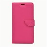 Θήκη flip με υποδοχή καρτών και δυνατότητα STAND για Apple iPhone 12 / 12 Pro - Φούξια