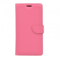 Θήκη flip με υποδοχή καρτών και δυνατότητα STAND για Apple iPhone 12 / 12 Pro - Ροζ