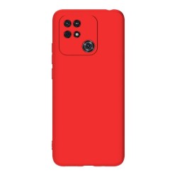 Θήκη σιλικόνης TPU Ultra Slim 0.3mm soft mat για Xiaomi Redmi 10C - Κόκκινο