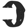 Λουράκι Σιλικόνης για Apple Watch 38/40/41mm - Μαύρο