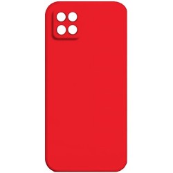 Θήκη σιλικόνης TPU Ultra Slim 0.3mm soft mat για Samsung Galaxy A03 - Κόκκινο
