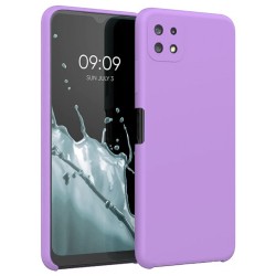 Θήκη Silky And Soft για Samsung Galaxy A22 5G - Βιολετί