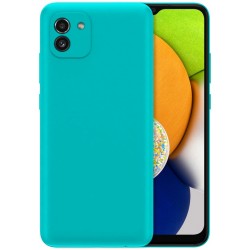 Θήκη Silky And Soft για Samsung Galaxy A03 - Τιρκουάζ