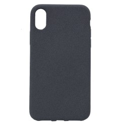 Θήκη σιλικόνης TPU Ultra Slim 0.3mm soft υφή mat για iPhone X/Xs - Γκρι