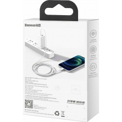Baseus Superior Series Καλώδιο USB-C σε Lightning (1.5m) - Λευκό