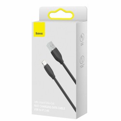Baseus Jelly Καλώδιο USB σε Lightning (1.2m) - Μαύρο