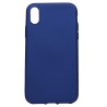 Θήκη σιλικόνης TPU Gel Ultra Thin mat για iPhone X/Xs - Σκούρο μπλε Θήκη σιλικόνης TPU Gel Ultra Thin mat για iPhone X/Xs - Σκούρο μπλε