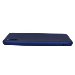 Θήκη σιλικόνης TPU Gel Ultra Thin mat για iPhone X/Xs - Σκούρο μπλε