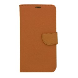 Θήκη flip με υποδοχή καρτών και δυνατότητα STAND για Apple iPhone 14 Plus -  Καφέ