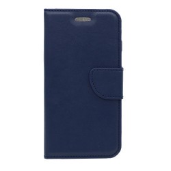Θήκη flip με υποδοχή καρτών και δυνατότητα STAND για Apple iPhone 14 Plus -  Σκούρο Μπλε