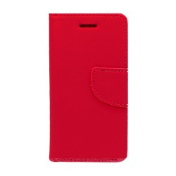 Θήκη flip με υποδοχή καρτών και δυνατότητα STAND για Apple iPhone 14 Plus -  Κόκκινο