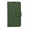 Θήκη flip με υποδοχή καρτών και δυνατότητα STAND για Apple iPhone 14 Pro -  Σκούρο Πράσινο