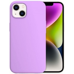 Θήκη Silky And Soft για Apple iPhone 14 Plus - Βιολετί