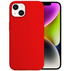 Θήκη Silky And Soft για Apple iPhone 14 Plus - Κόκκινο