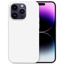 Θήκη Silky And Soft για Apple iPhone 14 Pro - Λευκό