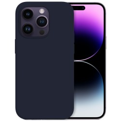 Θήκη Silky And Soft για Apple iPhone 14 Pro - Σκούρο Μπλε