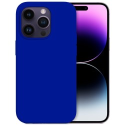 Θήκη Silky And Soft για Apple iPhone 14 Pro - Μπλε