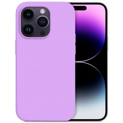 Θήκη Silky And Soft για Apple iPhone 14 Pro - Βιολετί
