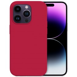 Θήκη Silky And Soft για Apple iPhone 14 Pro - Μπορντό