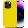 Θήκη Silky And Soft για Apple iPhone 14 Pro - Κίτρινο