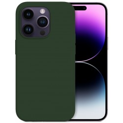 Θήκη Silky And Soft για Apple iPhone 14 Pro Max - Σκούρο Πράσινο