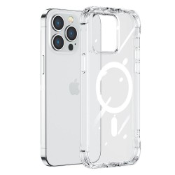Θήκη Joyroom Magnetic Defender για iPhone 14 Pro - Διάφανο