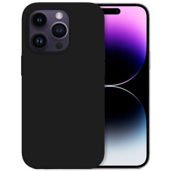 Θήκη Silky And Soft για Apple iPhone 14 Pro Max - Μαύρο