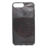 Θήκη TPU με αποσπώμενο ανάγλυφο σχέδιο για iPhone 7 Plus / 8 Plus - Μαύρο