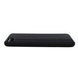 Θήκη σιλικόνης Carbon Fiber για iPhone 7/8 - Μαύρο