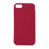 Θήκη σιλικόνης TPU Ultra Slim 0.3mm soft υφή mat για iPhone 7/8 - Κόκκινο