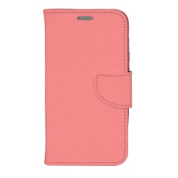 Θήκη flip με υποδοχή καρτών και δυνατότητα STAND για Samsung Galaxy A54 5G - Σομόν