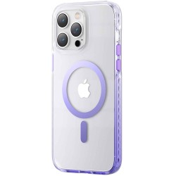 Kingxbar Ice Crystal Σιλικόνης για iPhone 14 Pro - Μωβ