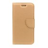 Θήκη flip με υποδοχή καρτών και δυνατότητα STAND για Xiaomi Poco X5 5G / Redmi Note 12 5G - Χρυσό