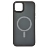 Θήκη σιλικόνης Magnetic Back Cover για Apple iPhone 14 Plus - Μαύρο