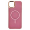 Θήκη σιλικόνης Magnetic Back Cover για Apple iPhone 14 Plus - Ροζ