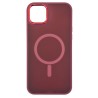 Θήκη σιλικόνης Magnetic Back Cover για Apple iPhone 14 Plus - Κόκκινο