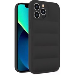 Θήκη Puffer για Apple iPhone 14 Pro - Μαύρο