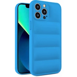 Θήκη Puffer για Apple iPhone 14 Pro - Μπλε