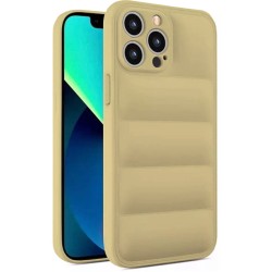 Θήκη Puffer για Apple iPhone 14 Pro - Χρυσό