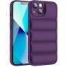 Θήκη Puffer για Apple iPhone 13 - Σκούρο Μωβ