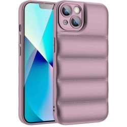 Θήκη Puffer για Apple iPhone 13 - Ροζ Χρυσό