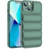Θήκη Puffer για Apple iPhone 13 - Πράσινο