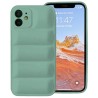 Θήκη Puffer για Apple iPhone 12 / 12 Pro - Πράσινο