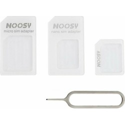Noosy Nano & Micro SIM Adapter - Λευκό