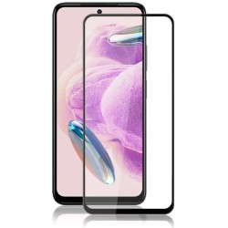 3D Tempered Glass Full Cover & Full Glue για Xiaomi Redmi Note 12S - Μαύρο